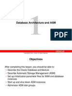 Database Architecture and ASM