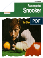 Successful Snooker Pdf