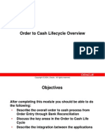 Order To Cash Lifecycle Overview