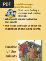 Parable of The Talents