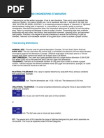 Tolerancing and Engineering Standards