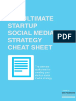 The Social Media Strategy Cheat Sheet