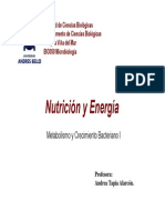 3-4Clase Nutricion y Energia-Cmto y Medios de Cultivo