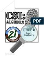 Csialgebrastemprojectunittherealnumbers