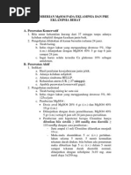 Download PROTAP PEMBERIAN MgSO4 PADA EKLAMPSIA DAN PRE EKLAMPSIA BERAT by IndraPramanaIdaBagus SN239287645 doc pdf