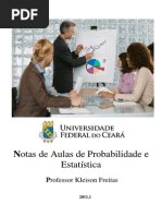 Nota de Aula 1 - Introdução à Estatística - Engenharias
