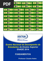 Enade 2014 - Fundamentos