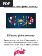 Euro Crises Affect Global Economy