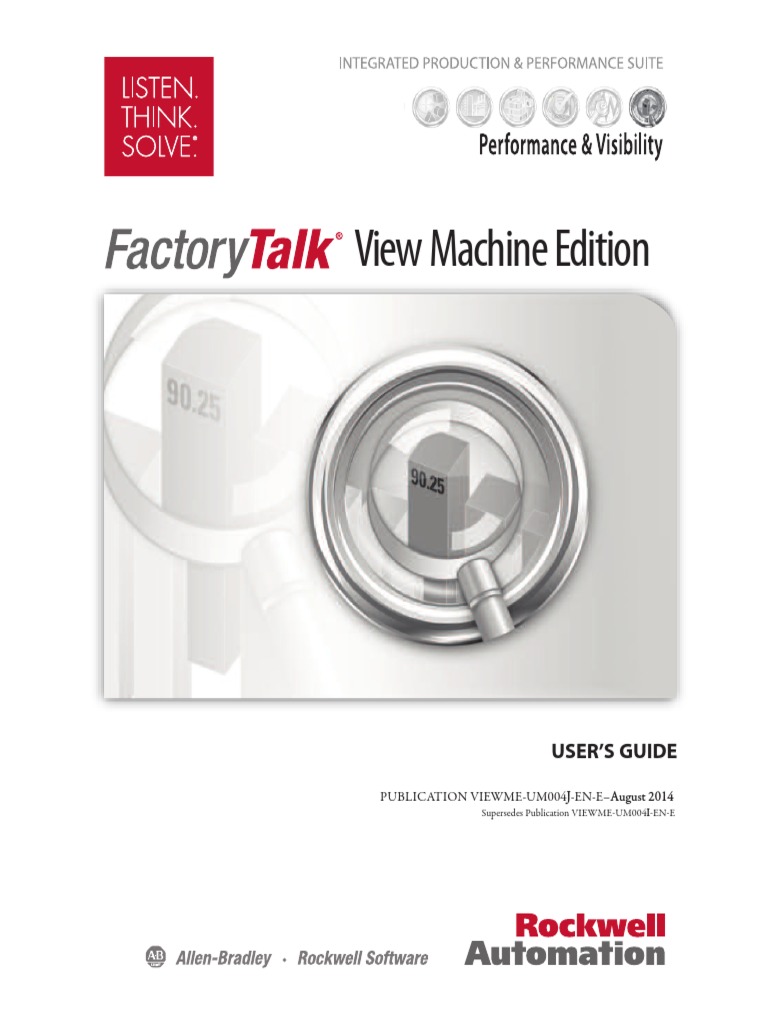 FactoryTalk View Machine Edition Guide | PDF