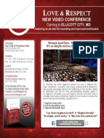 2014 Love and Respect Video Marriage Conference