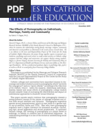 Download The Effects of Pornography on Individuals Marriage Family and Community by Center for the Study of Catholic Higher Ed SN23930556 doc pdf
