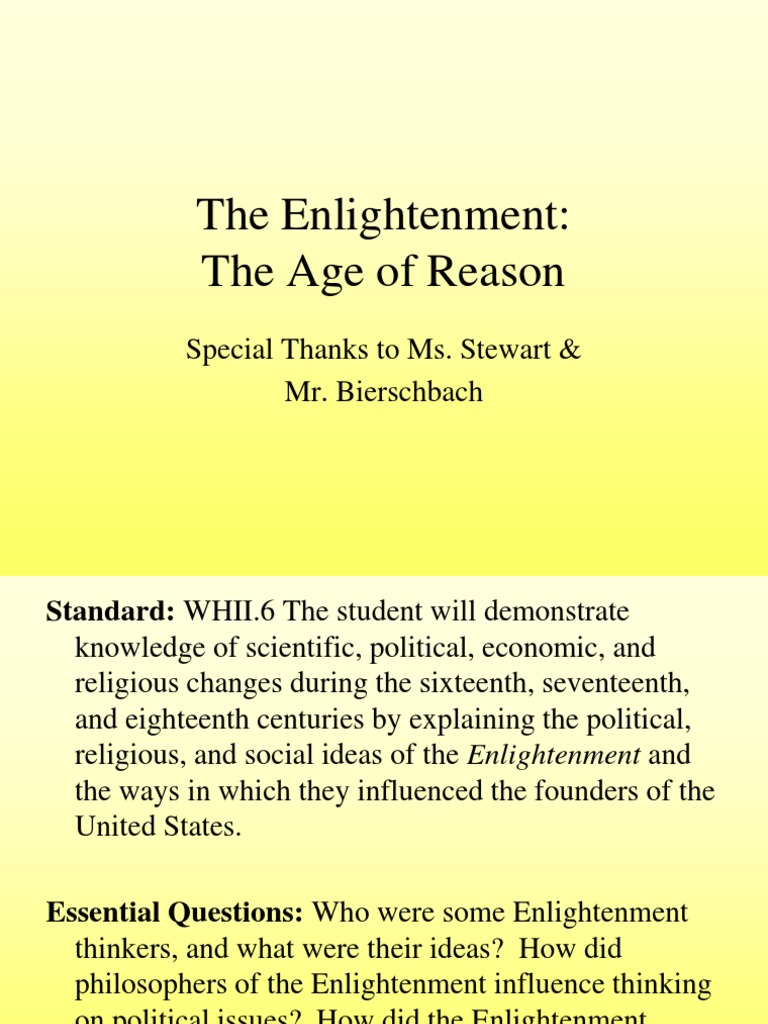 Age of Reason | Download Free PDF | Age Of Enlightenment | Social Contract