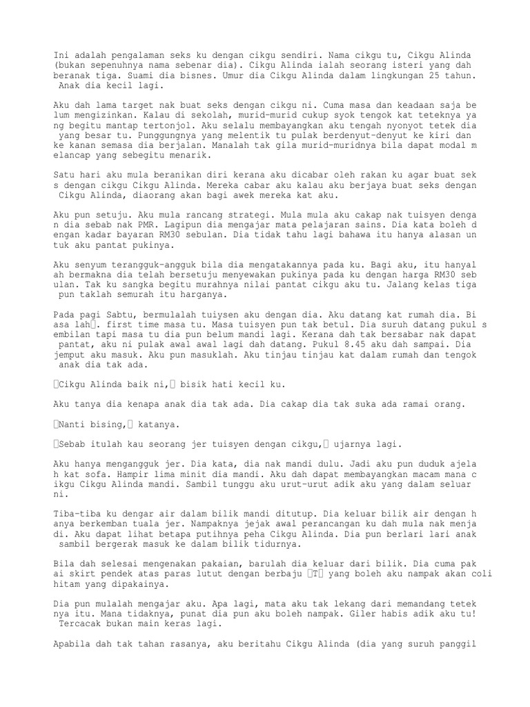 Cikgu Alinda Pdf