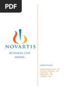 Case Analysis of Novartis Pharmaceutical - A Business Unit Model, Lovely Professional University