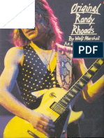 (Guitar Book) Randy Rhoads - The Original