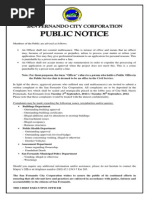 Public Notice - Complaints Box - City of San Fernando