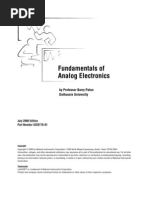 Download Fundamentals of Analog Electronics by suknats SN23931994 doc pdf