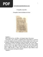 Apócrifos - Evangelho Árabe Da Infância de Jesus