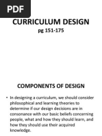Major Components of Curriculum Design | PDF | Curriculum | Goal