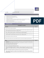 Programa General de Auditoría Propiedad, Plta y Eq