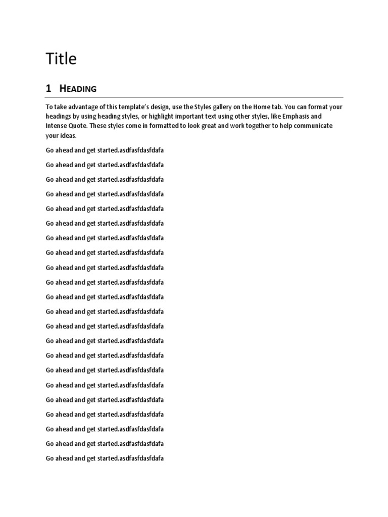 Template Design Guide | PDF