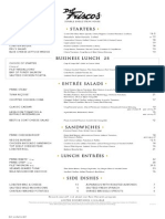 Del Frisco's Lunch Menu