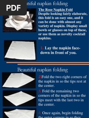 Napkin Foldings o Impress