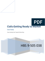 Cialis:Getting Ready To Market: Case Study