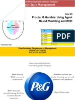 Procter & Gamble: Using Agent Based Modeling and RFID: Supply Chain Management