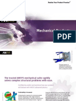 Ansys Mechanical Suite Brochure 14.0