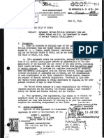 Memorandum For The Chief of Staff. US War Department. 1943.