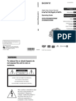 Operating Guide: DCR-DVD408/DVD508/ DVD808/DVD908