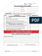 SSO-I-01-1 Cartilla de Inspección de Arnés