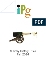 IPG Fall 2014 Military History Titles