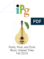 IPG Fall 2014 Roots, Rock, And Punk Music Titles