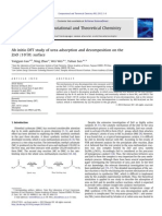 Ab Initio DFT Study of Urea Adsorption and Decomposition On The ZnO Surface