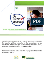 Premio La Buena Escuela