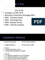 Curriculum Vitae Cak Cuk