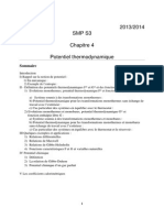 Potentiel Thermodynamique VF