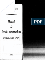 Manual de Derecho Constitucional - Sagues, Nestor