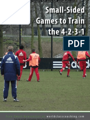 Advanced Tactics For Trainning 4 2 3 1 Forward Association Football Defender Association Football