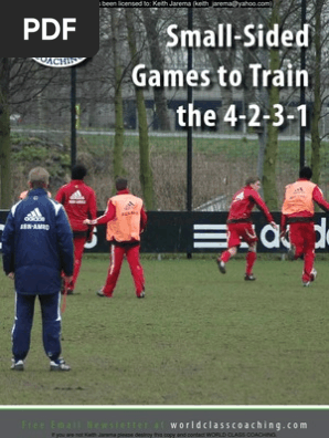 Advanced Tactics For Trainning 4 2 3 1 Forward Association Football Defender Association Football