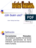 Harramientas Manuales Buen Uso