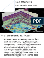 Seismic Attributes by Karenth and Takashi