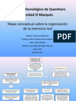 Mapa Conceptual Sobre La Organización de La Memoria