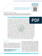 Protective Effect of Yashtimadhu (Glycyrrhiza Glabra) Against Side Effects of Radiation-Chemotherapy in Head and Neck Malignancies