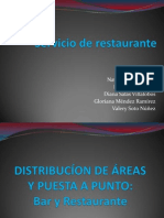 Servicio de Restaurante