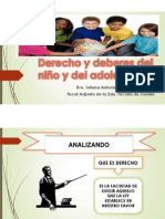 Derecho y Deberes Del Niño y Del Adolescente