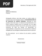 Exposicion de Motivos Banco Bicentenario