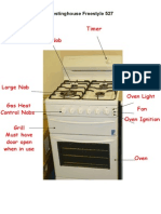 oven labelling